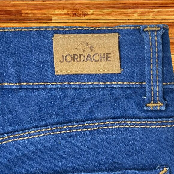 Jordache Jeans Girls 14 Slim Blue Denim Western Super Skinny Medium Wash Pants - Picture 10 of 13